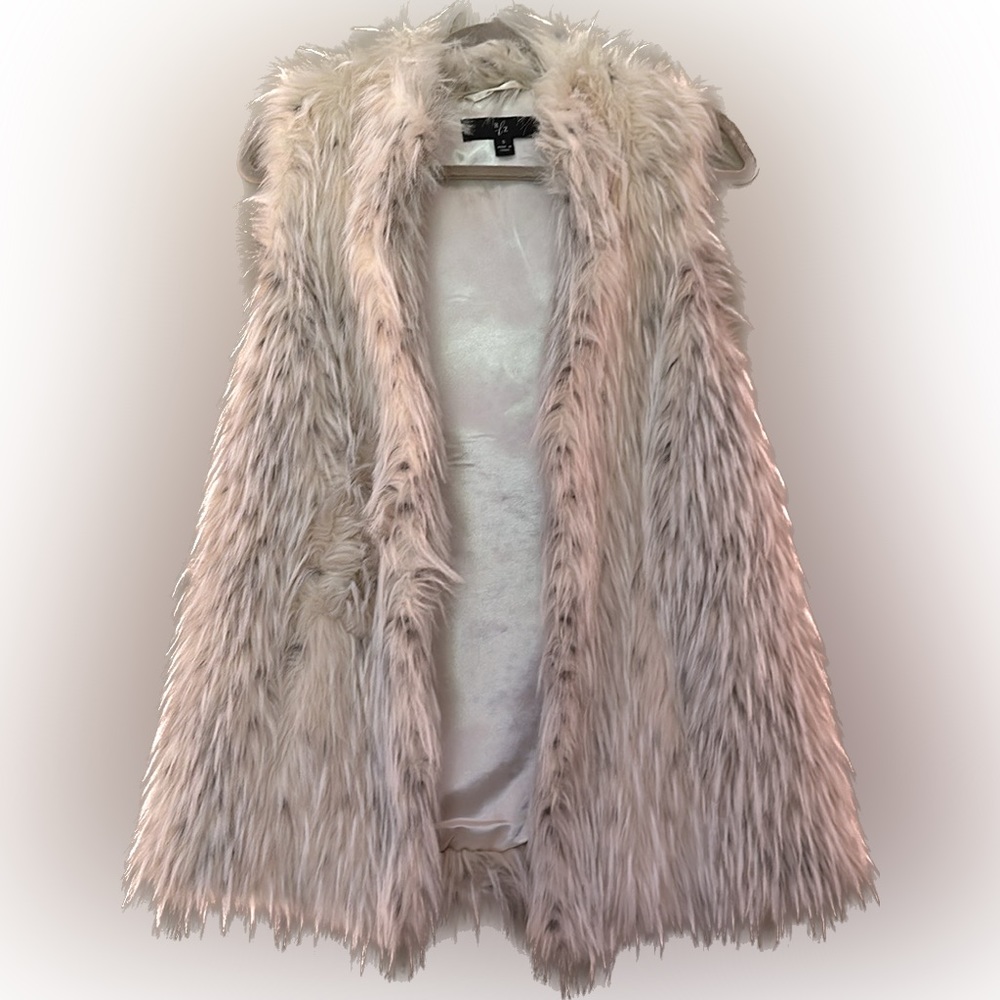 Luxurious Faux Fur Vest from Rachel Zoe Collection